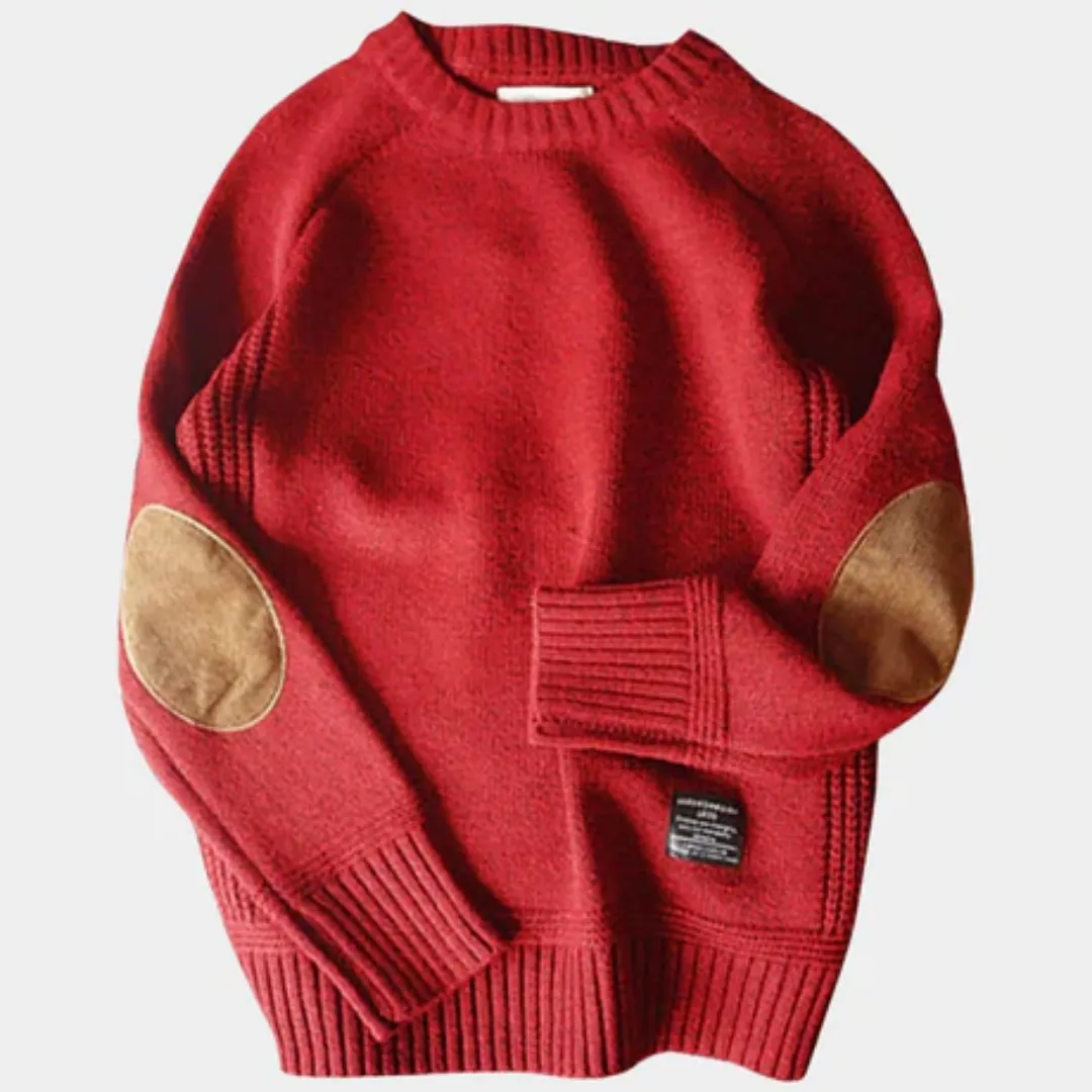 Men's Warm Oversized Knitted Sweater | Long