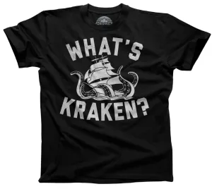 Men's What's Kraken Sea Monster T-Shirt