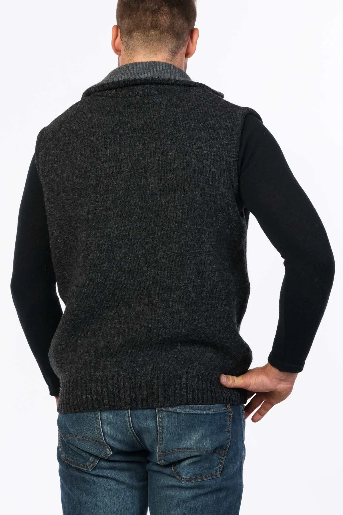 MKM Tasman Vest Dual Layer Possum & Merino