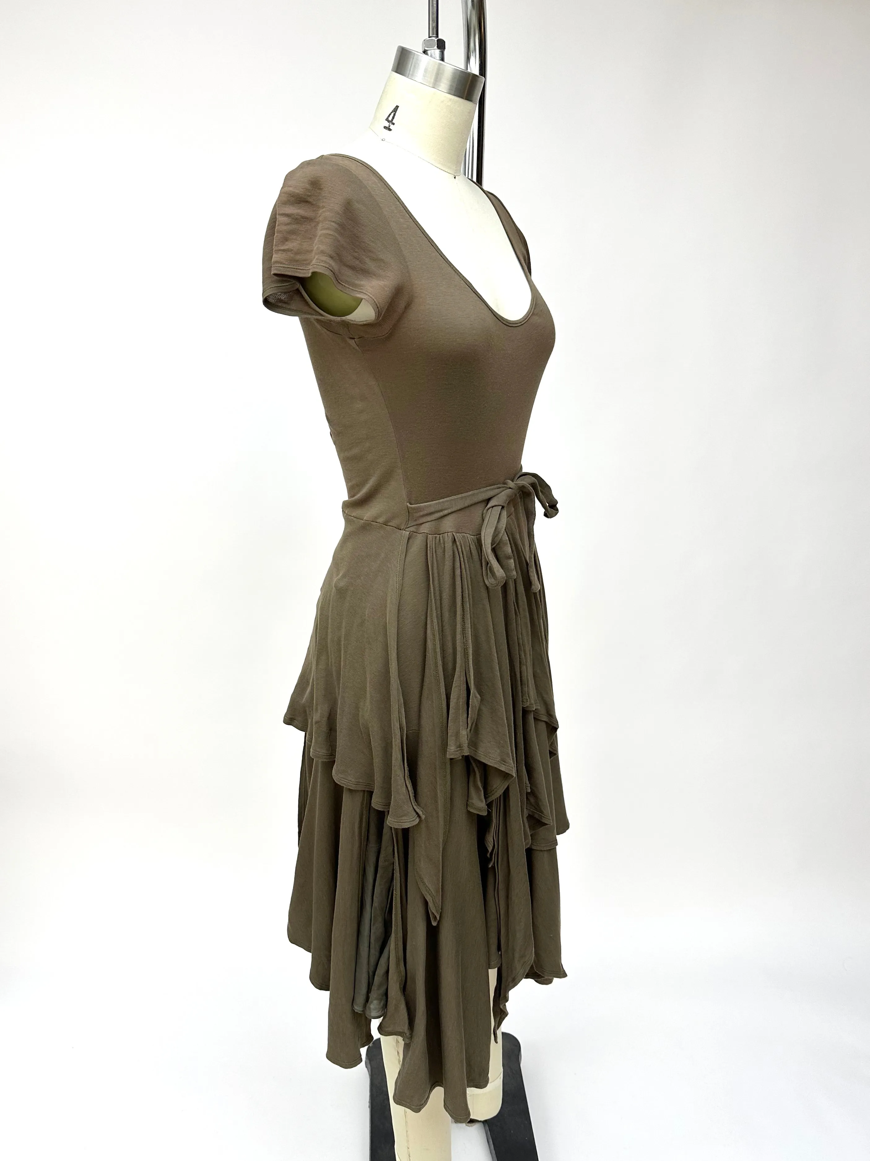 Morgane Le Fay Jersey Tiered Dress