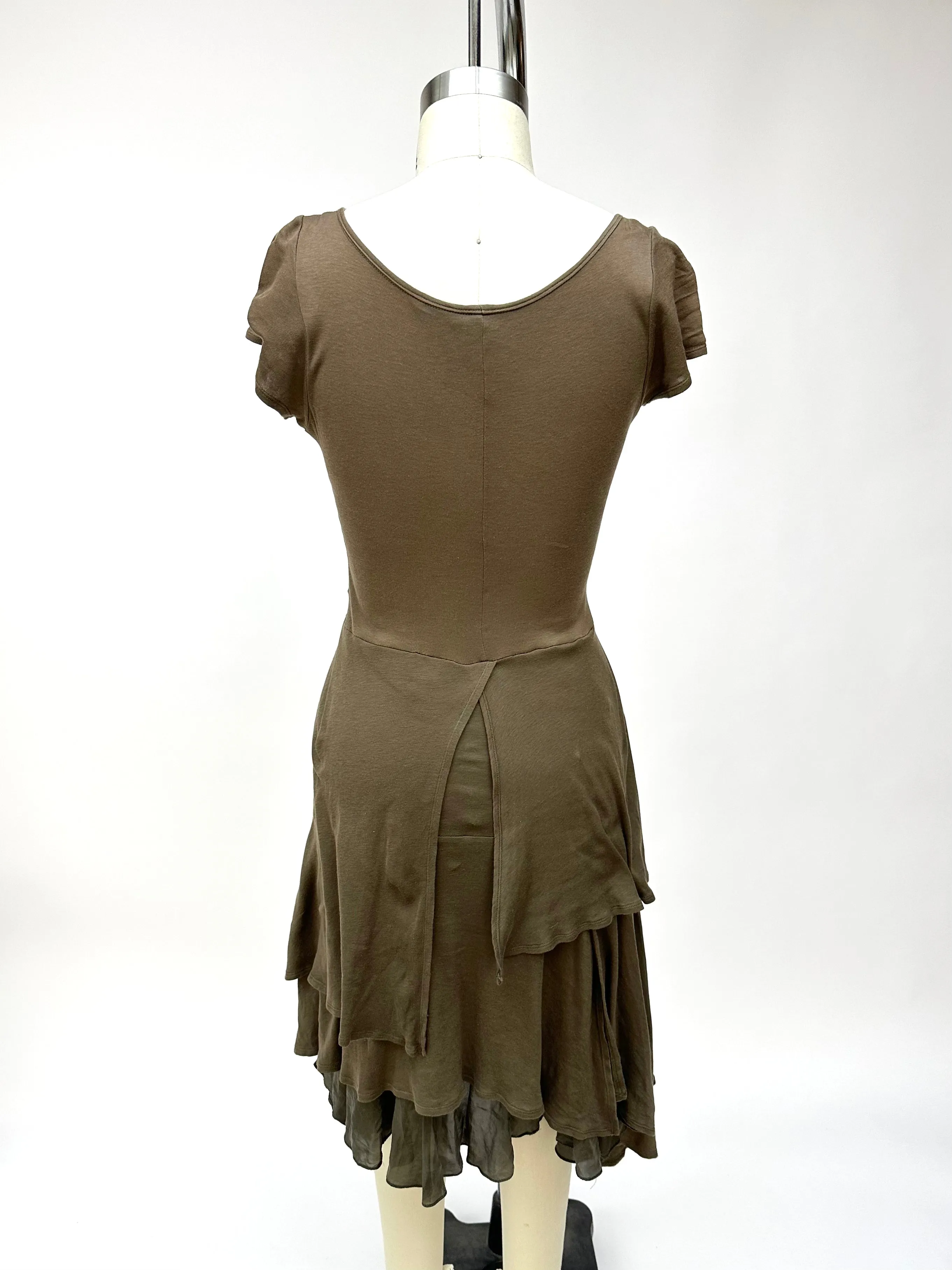 Morgane Le Fay Jersey Tiered Dress