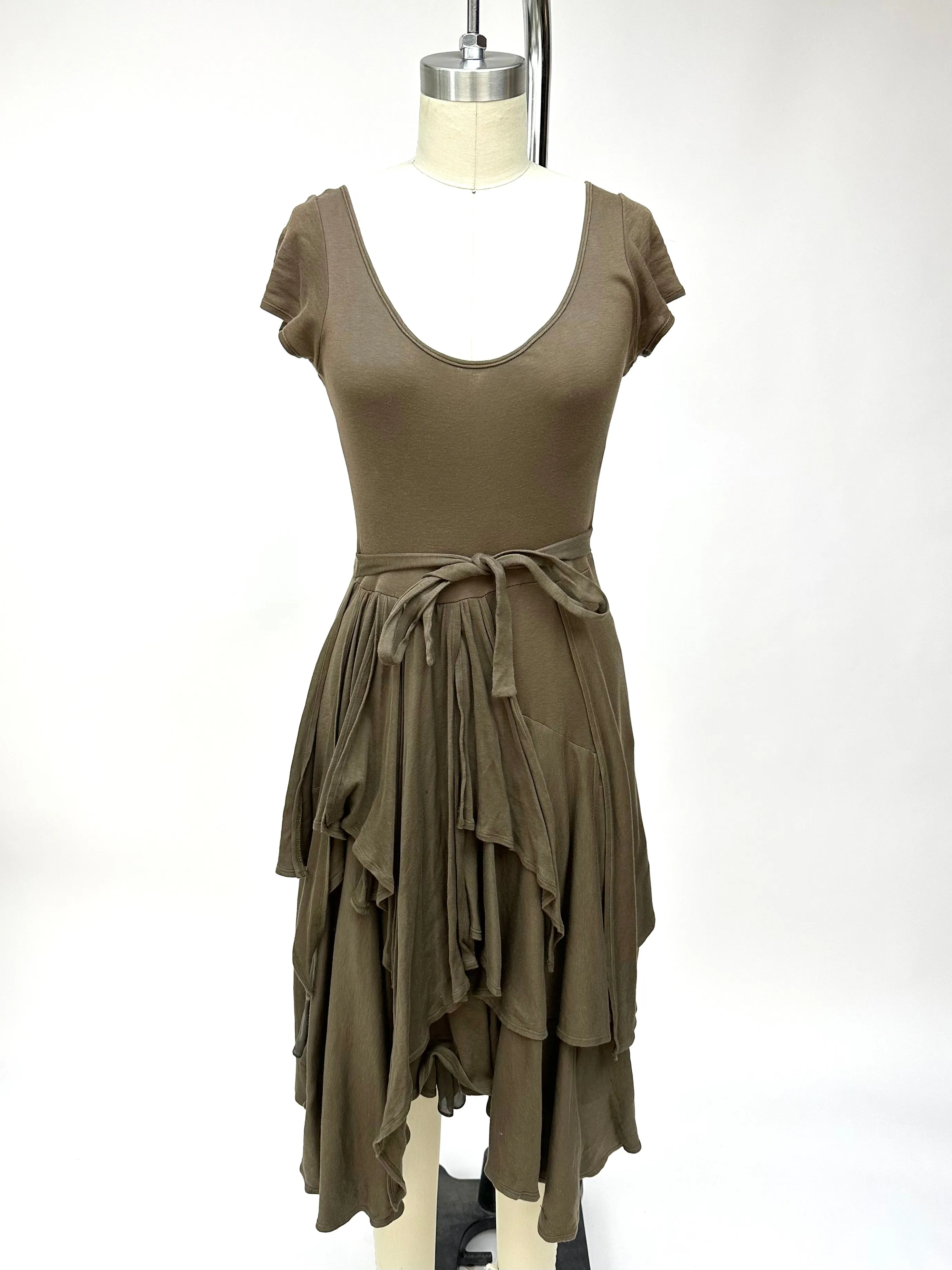Morgane Le Fay Jersey Tiered Dress