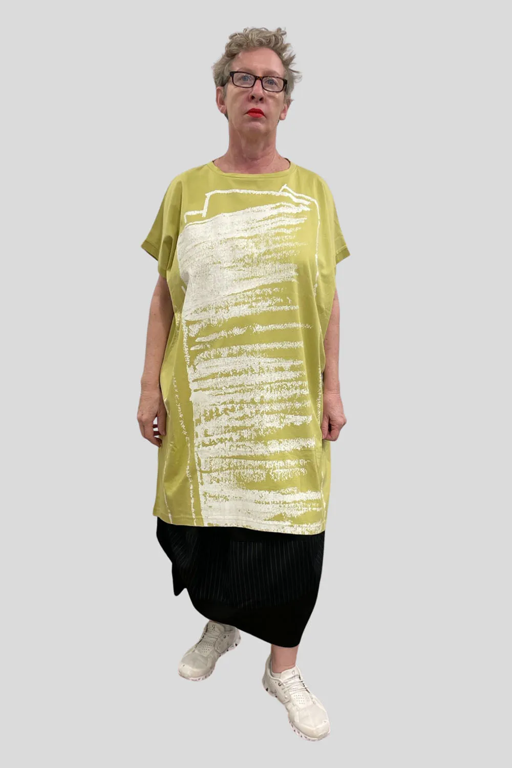 Moyuru Paint Squiggle Dress M221014