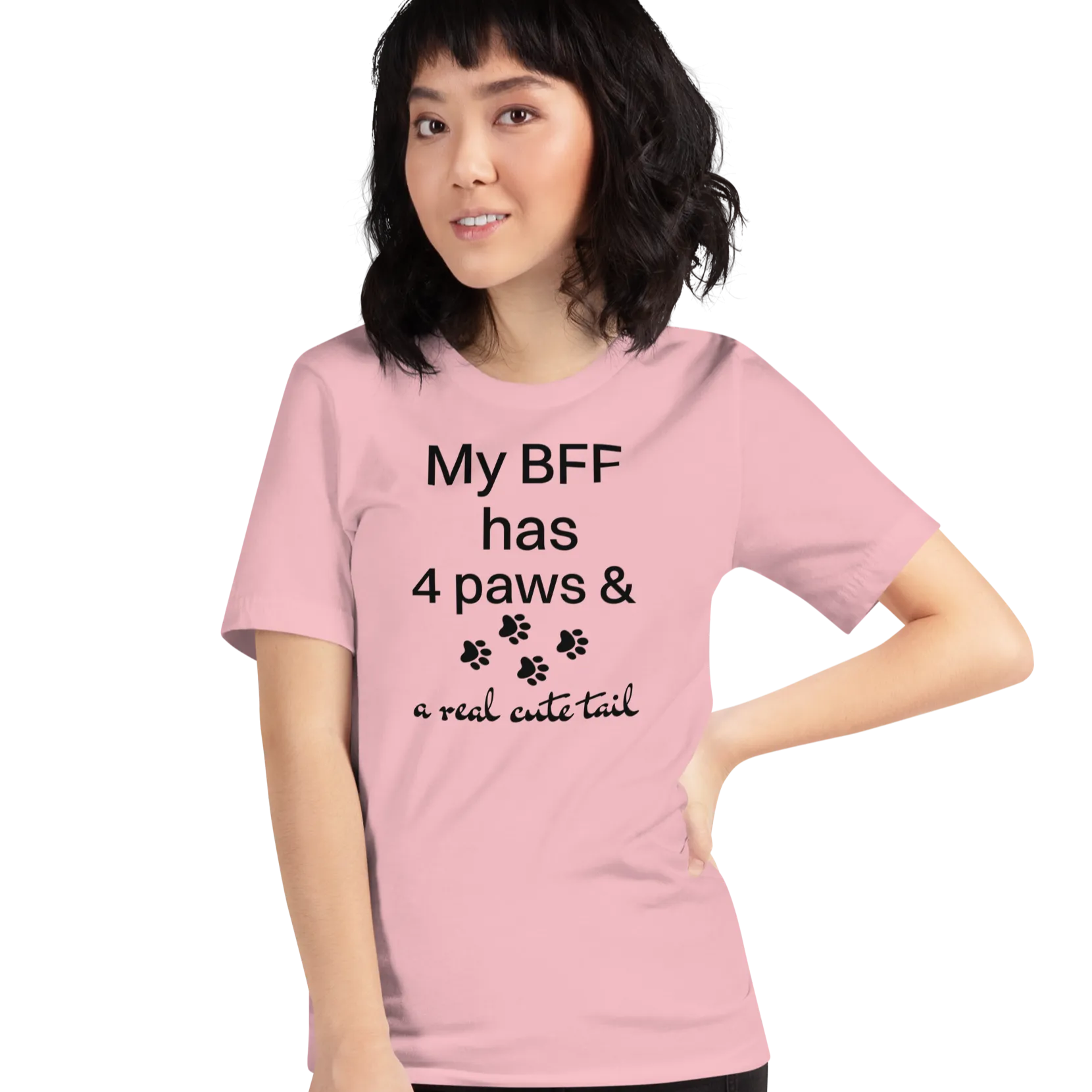 My BFF has 4 Paws T-Shirts - Light