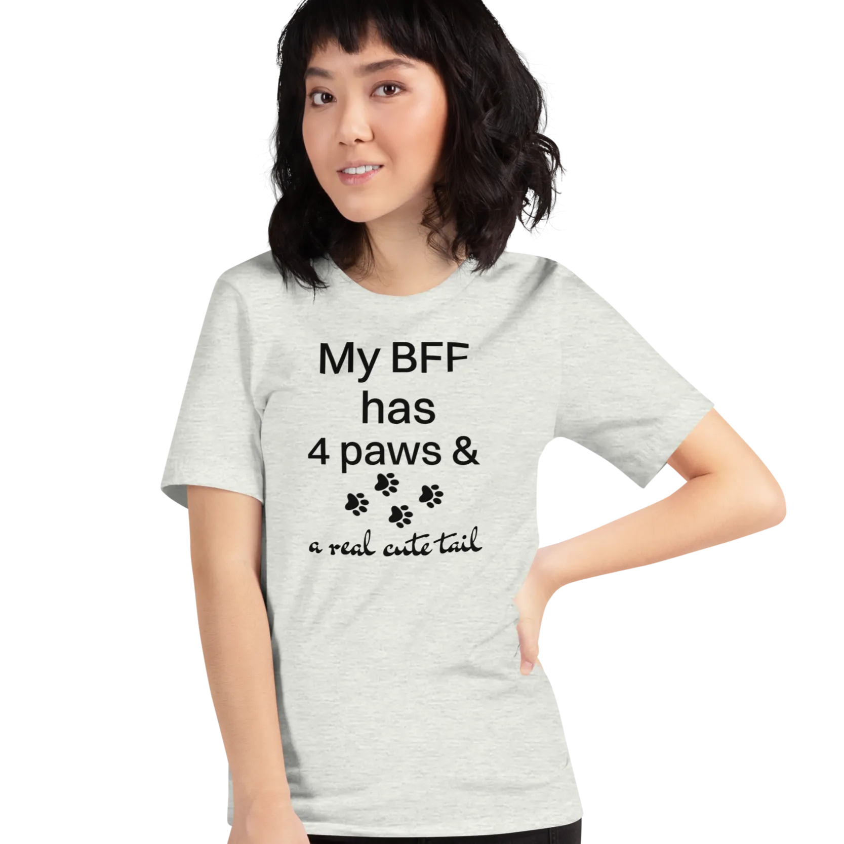 My BFF has 4 Paws T-Shirts - Light
