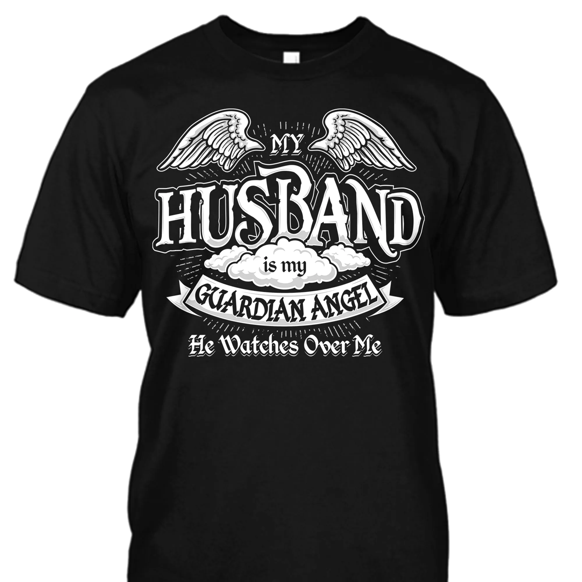 My Husband is My Guardian Angel Shirt
