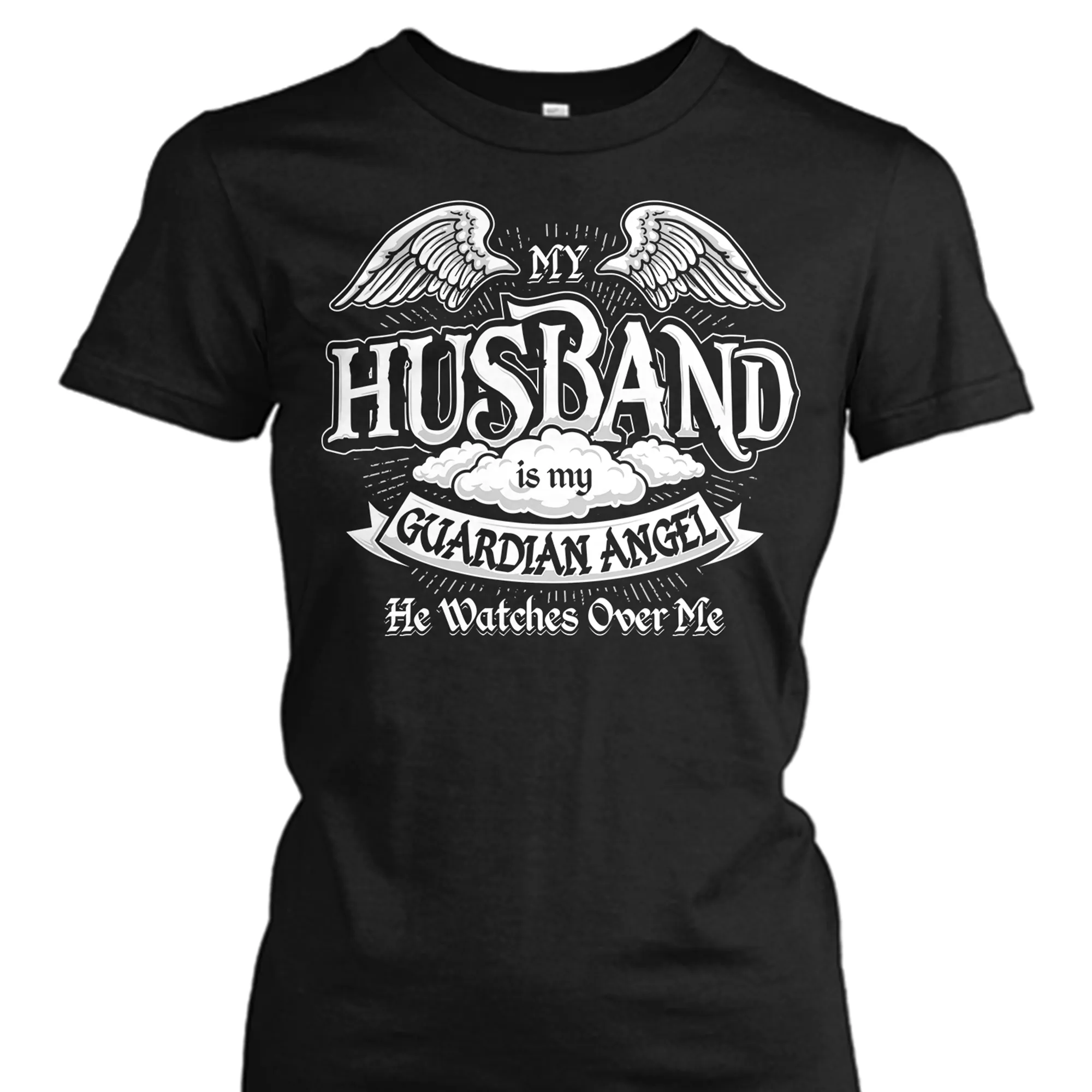 My Husband is My Guardian Angel Shirt