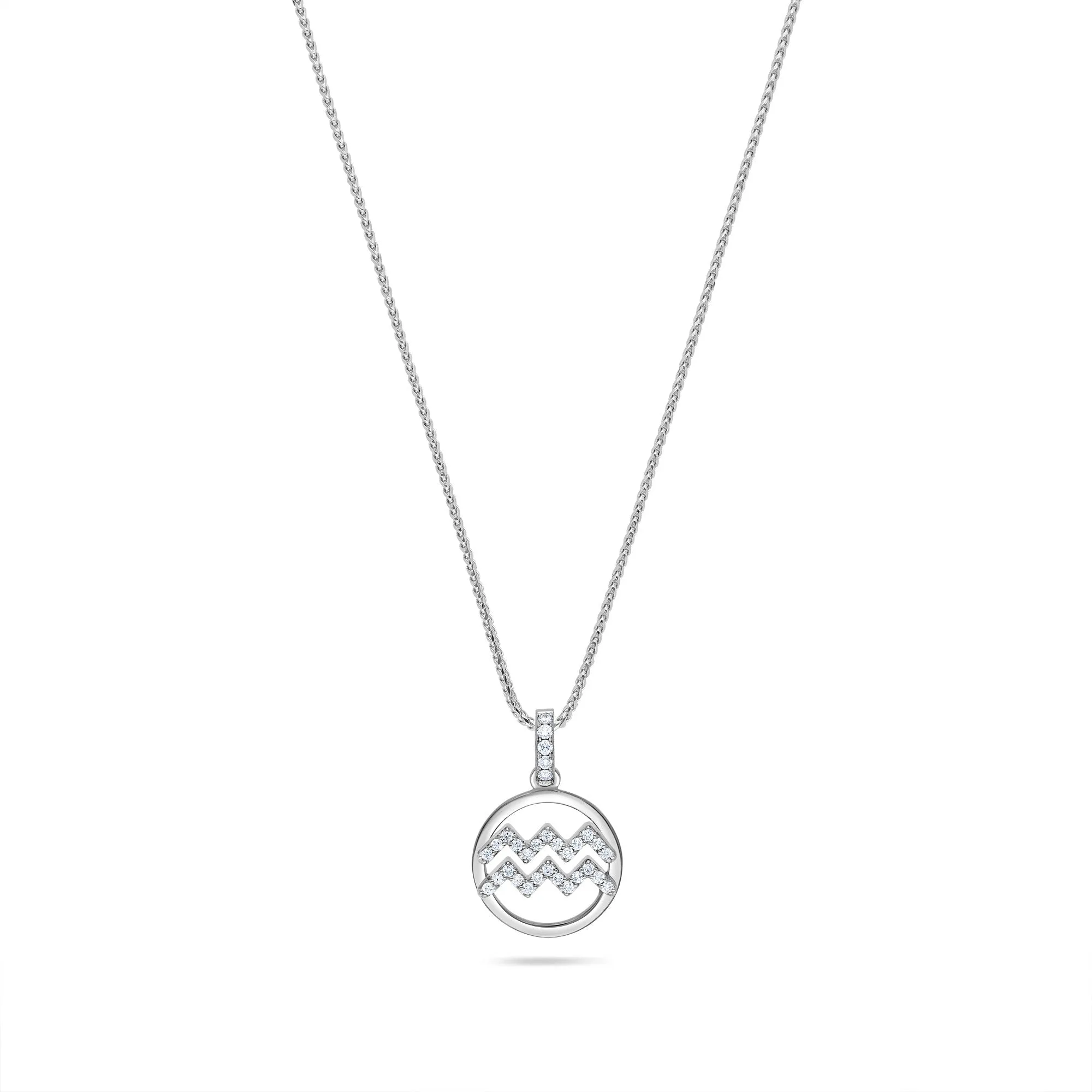 Nano Zodiac Necklace (Aquarius)