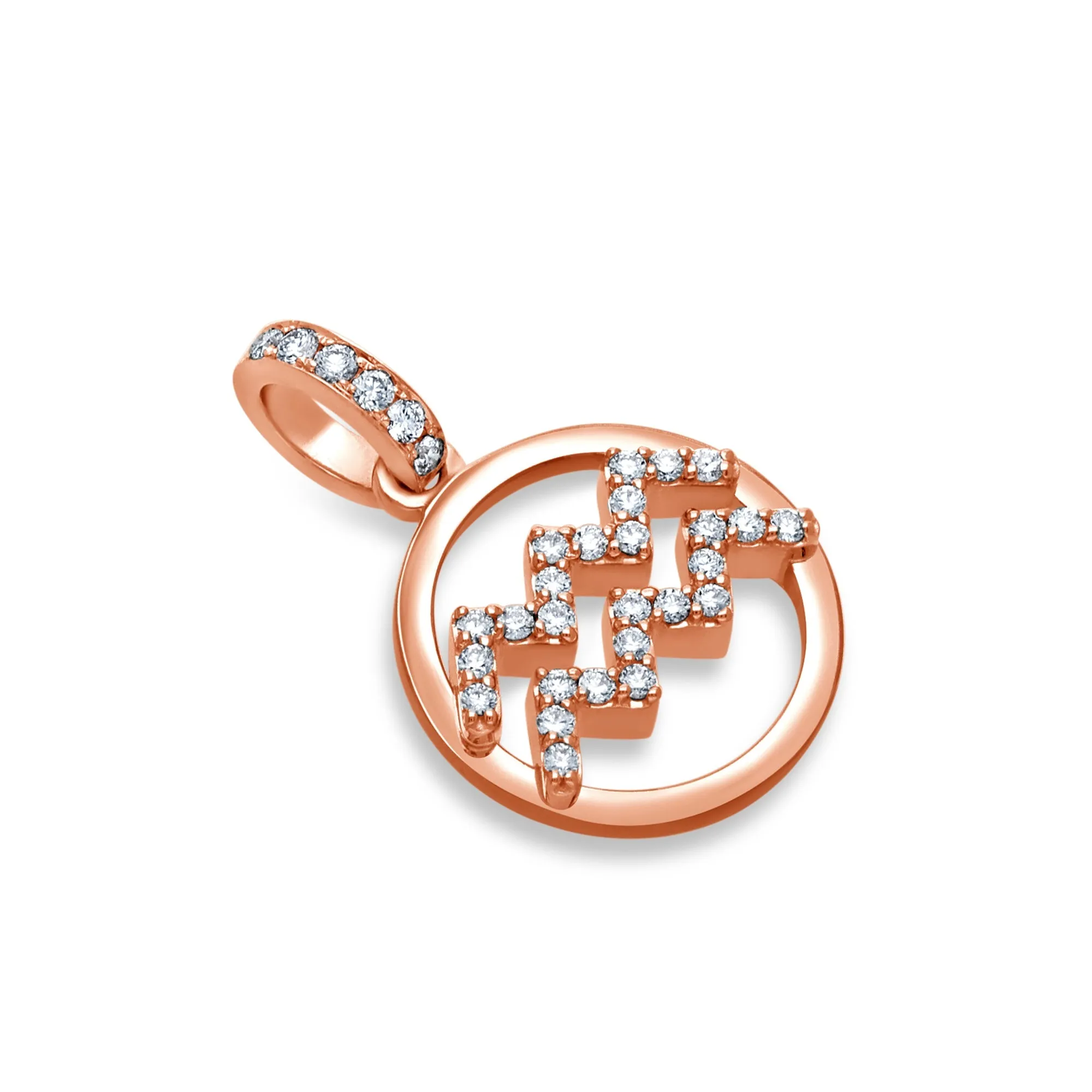 Nano Zodiac Necklace (Aquarius)
