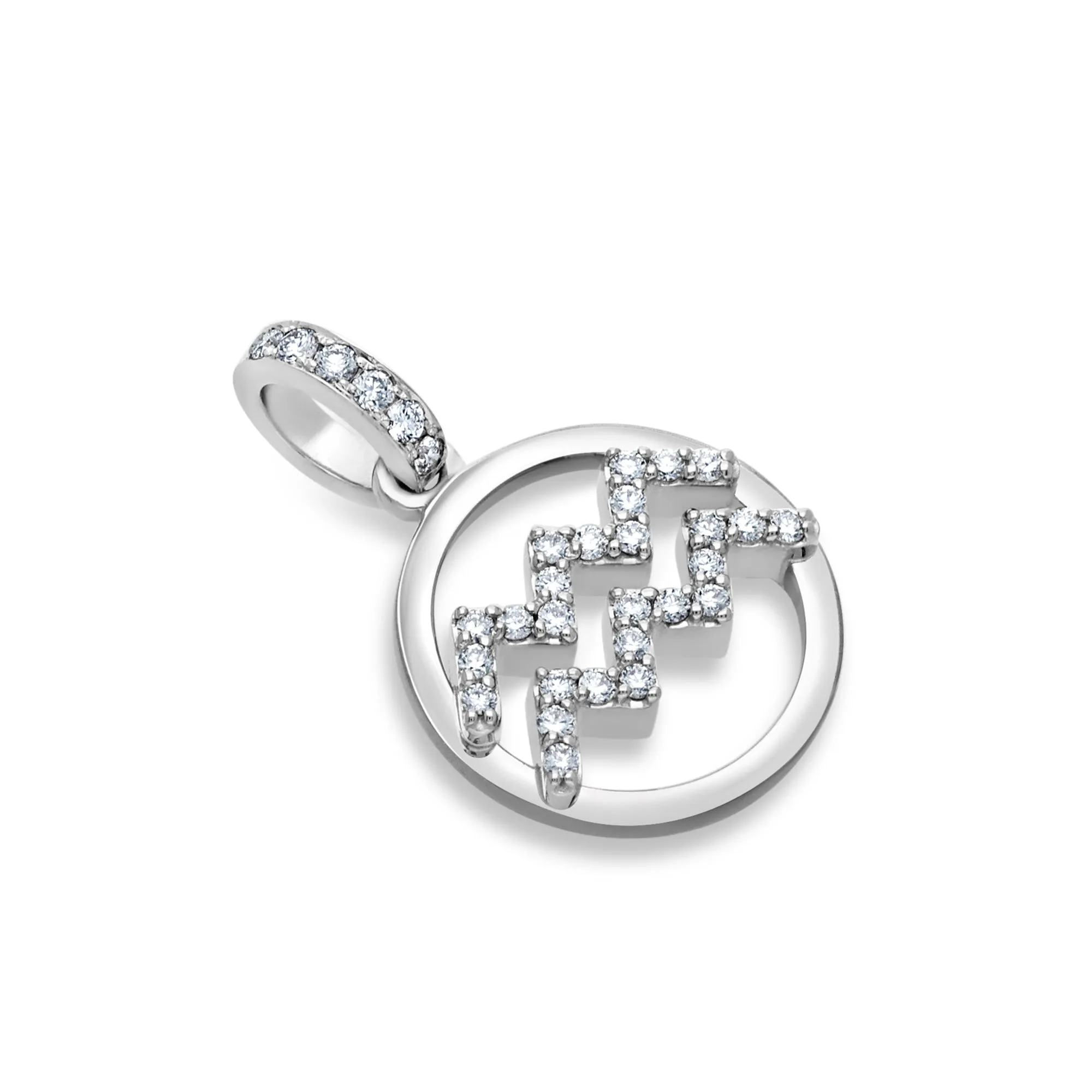Nano Zodiac Necklace (Aquarius)