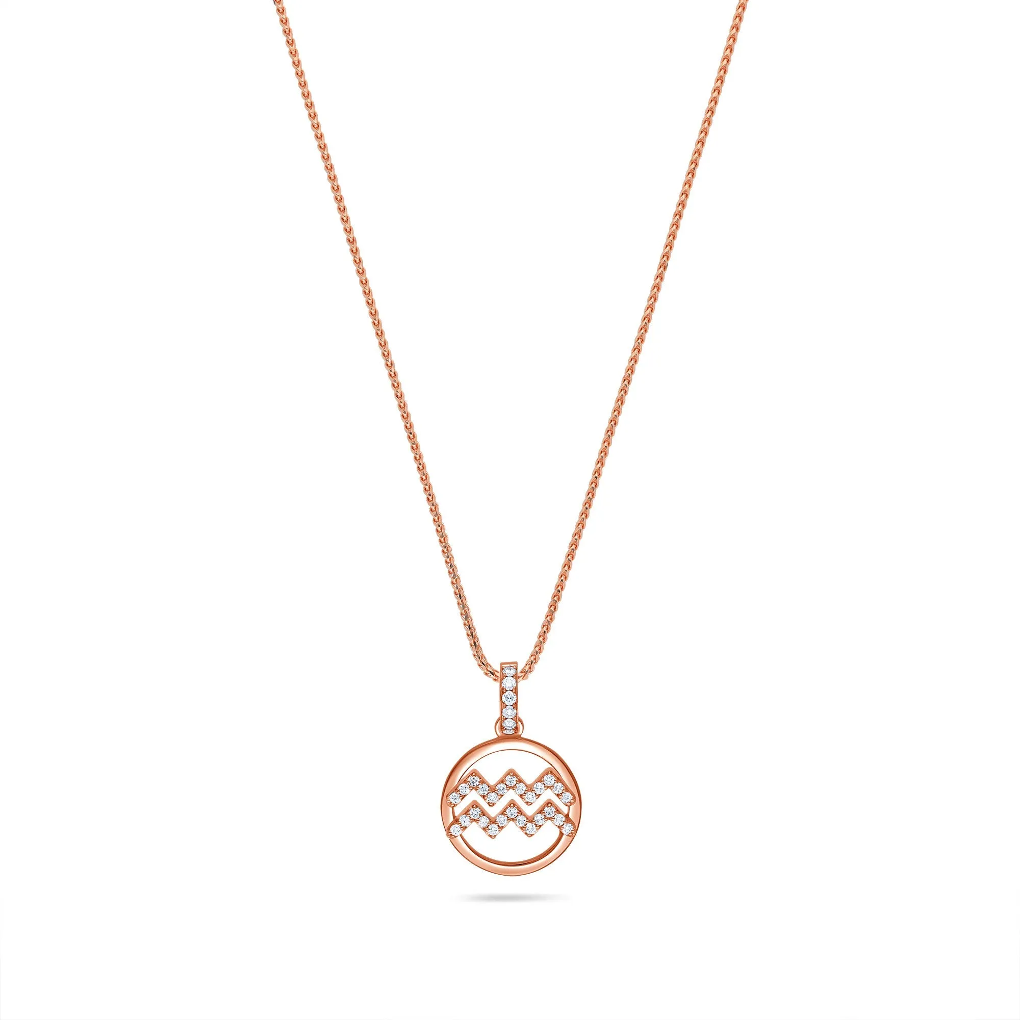 Nano Zodiac Necklace (Aquarius)