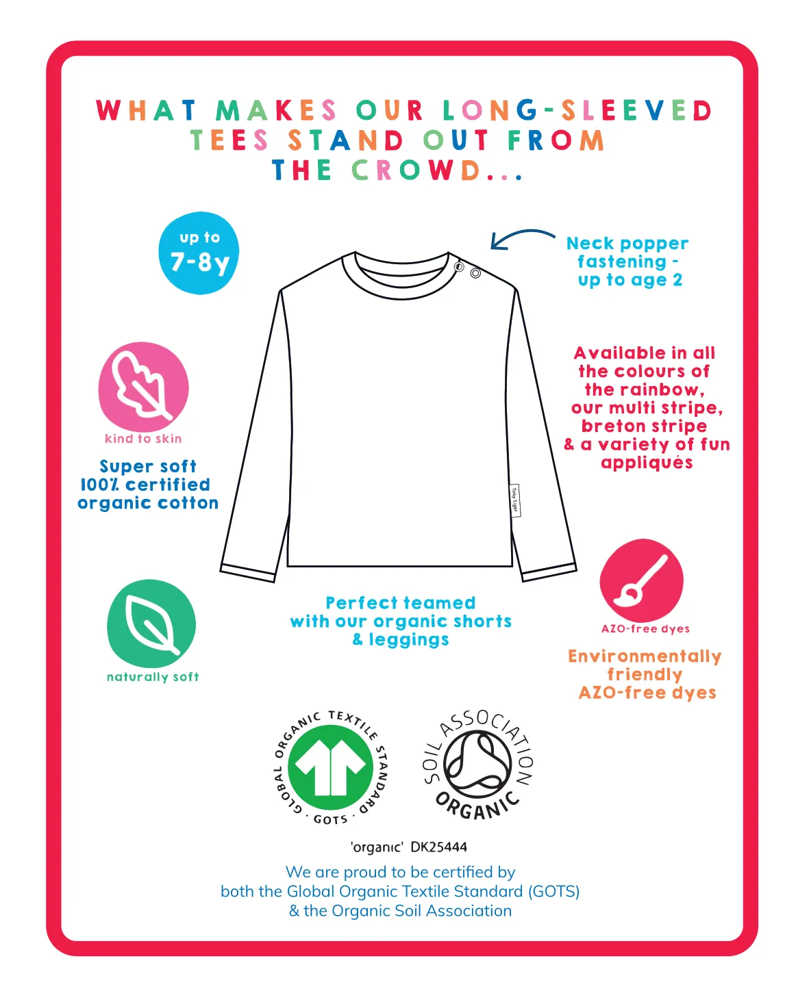Organic Robin Print T-Shirt