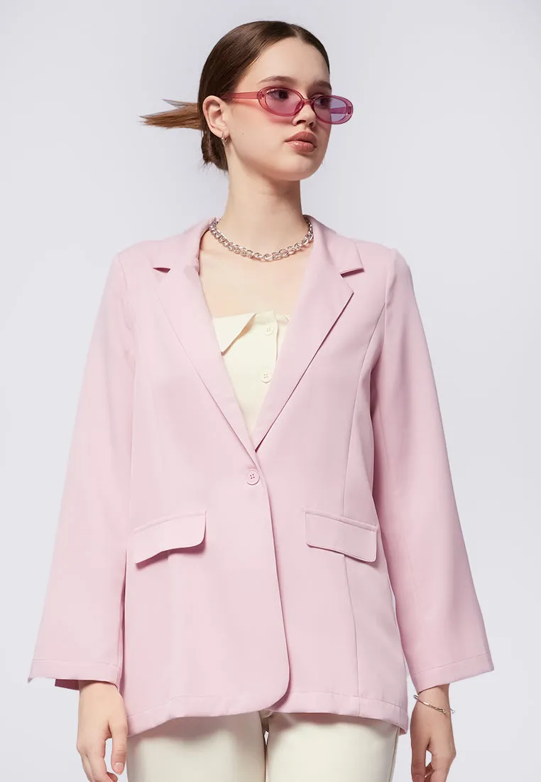 Oversized Long Sleeve Blazer
