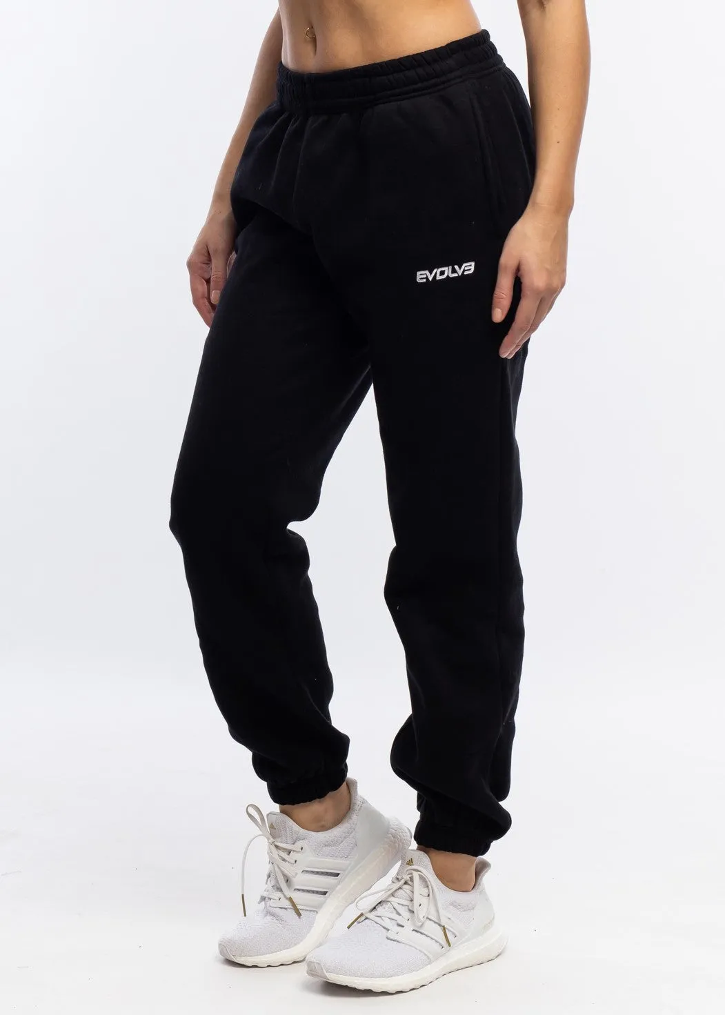 Oversized Trackies - Black