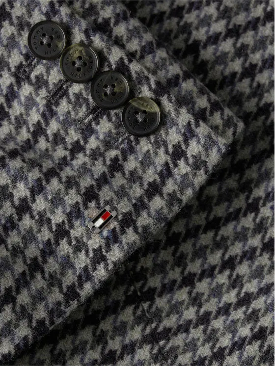 Oversized Wool Check Sb Blazer
