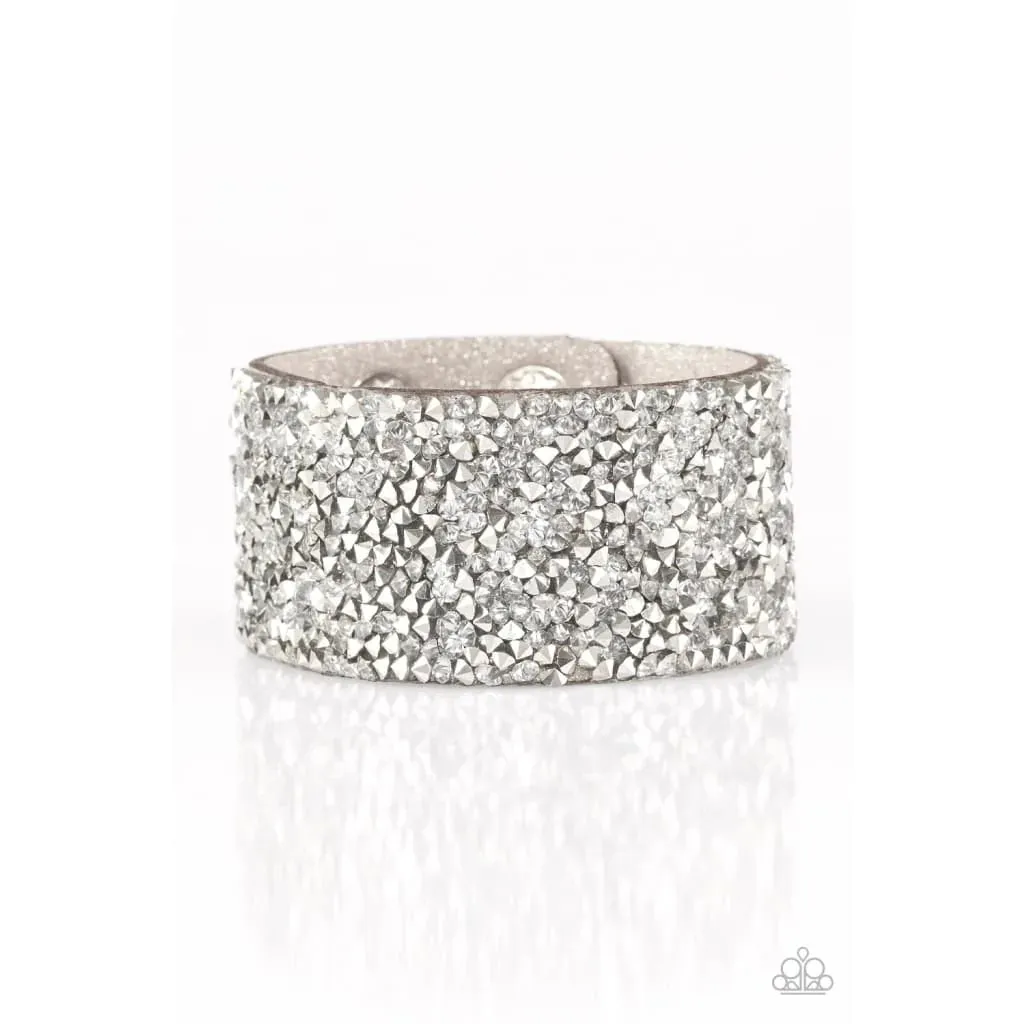 Paparazzi -  Bang for Your Buck  - Silver Urban Bracelet