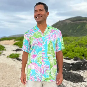 PARADISE FOUND CABANA PALMS AQUA