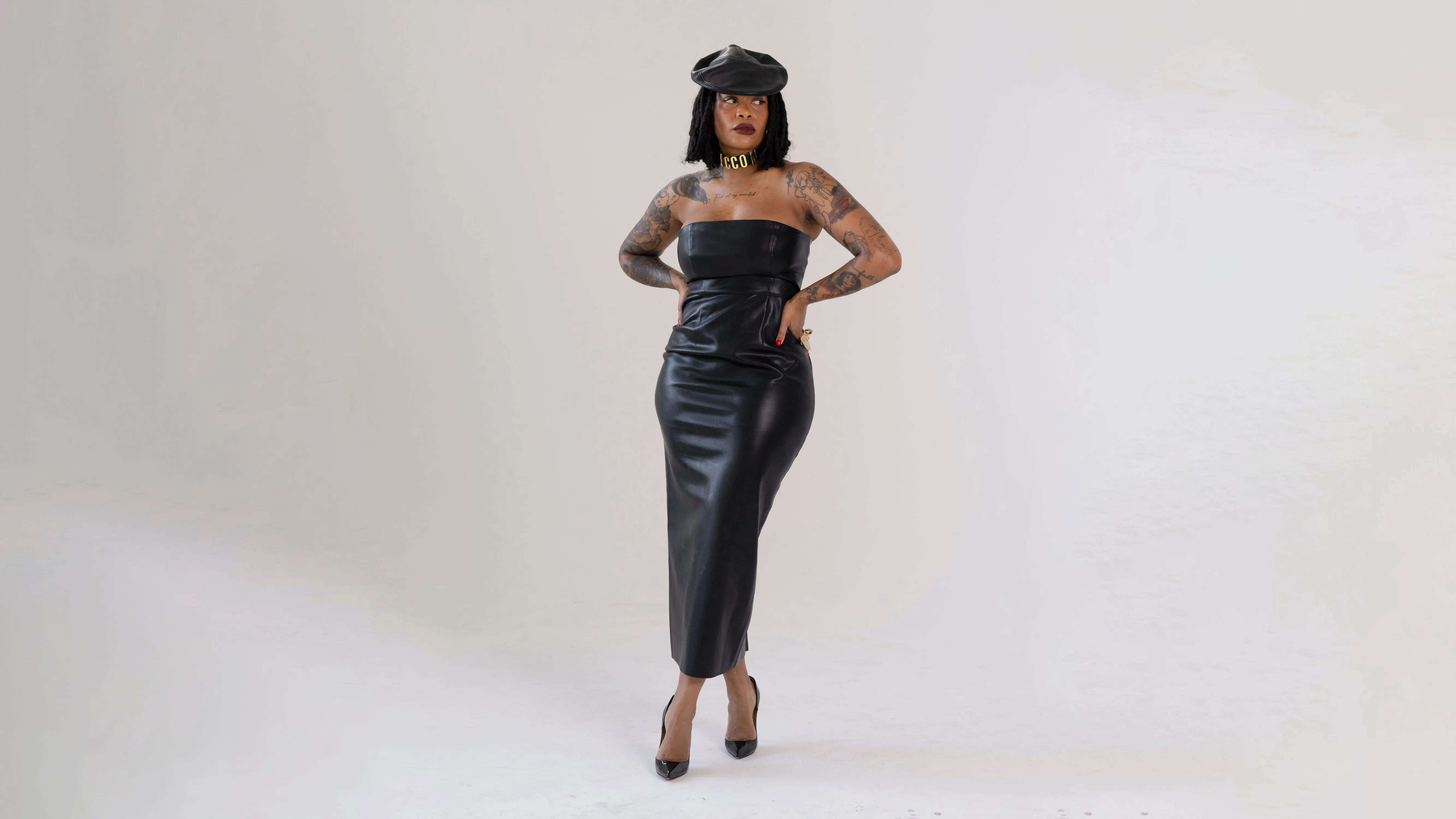 Parker Leather Tube Dress