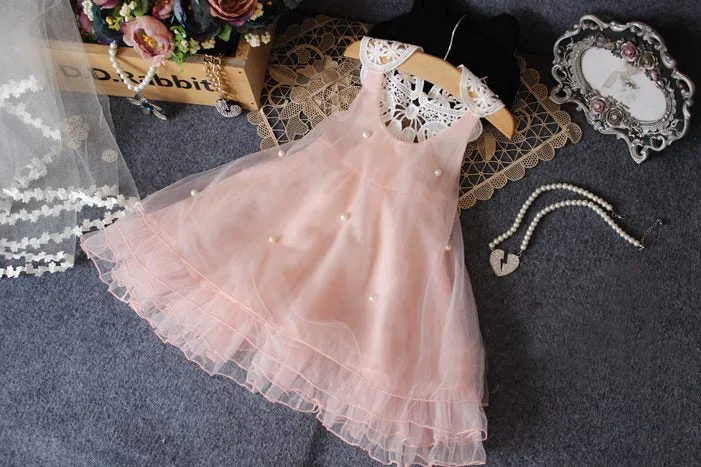 Pearl party lace Dress