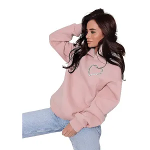 Pink Heart Hoodie