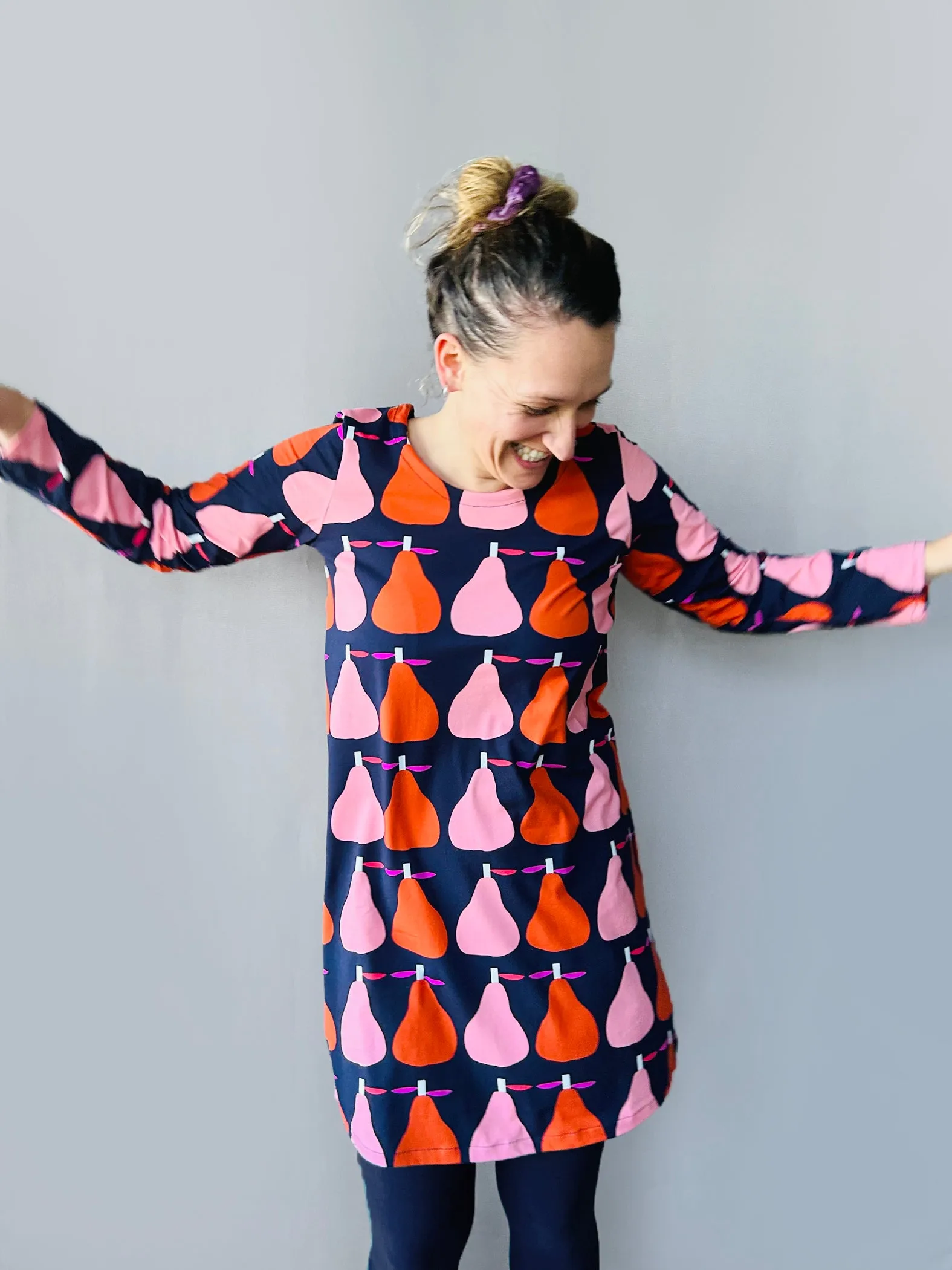 Pink Pear jersey T'dress