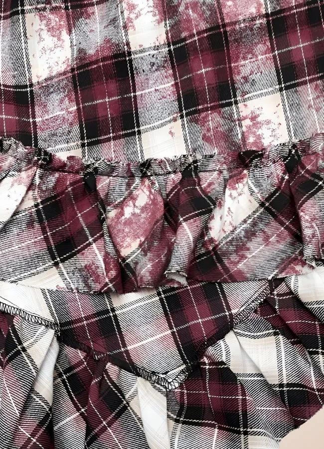 Plaid Retro Steampunk Dress