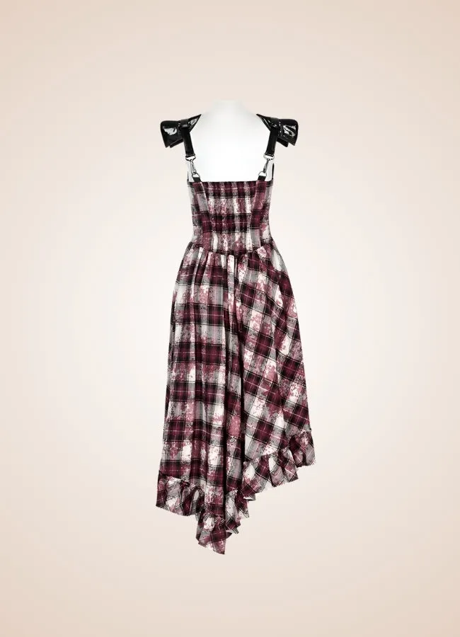 Plaid Retro Steampunk Dress