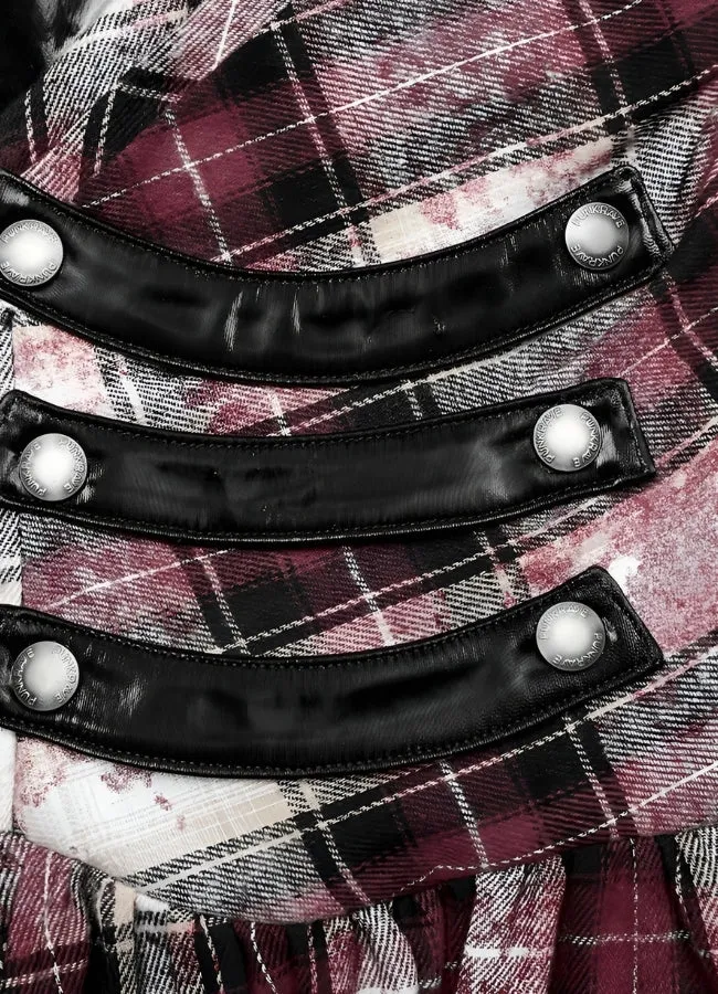 Plaid Retro Steampunk Dress