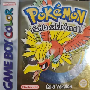 Pokémon Gold i æske (Kosmetiske fejl) (u. manual)