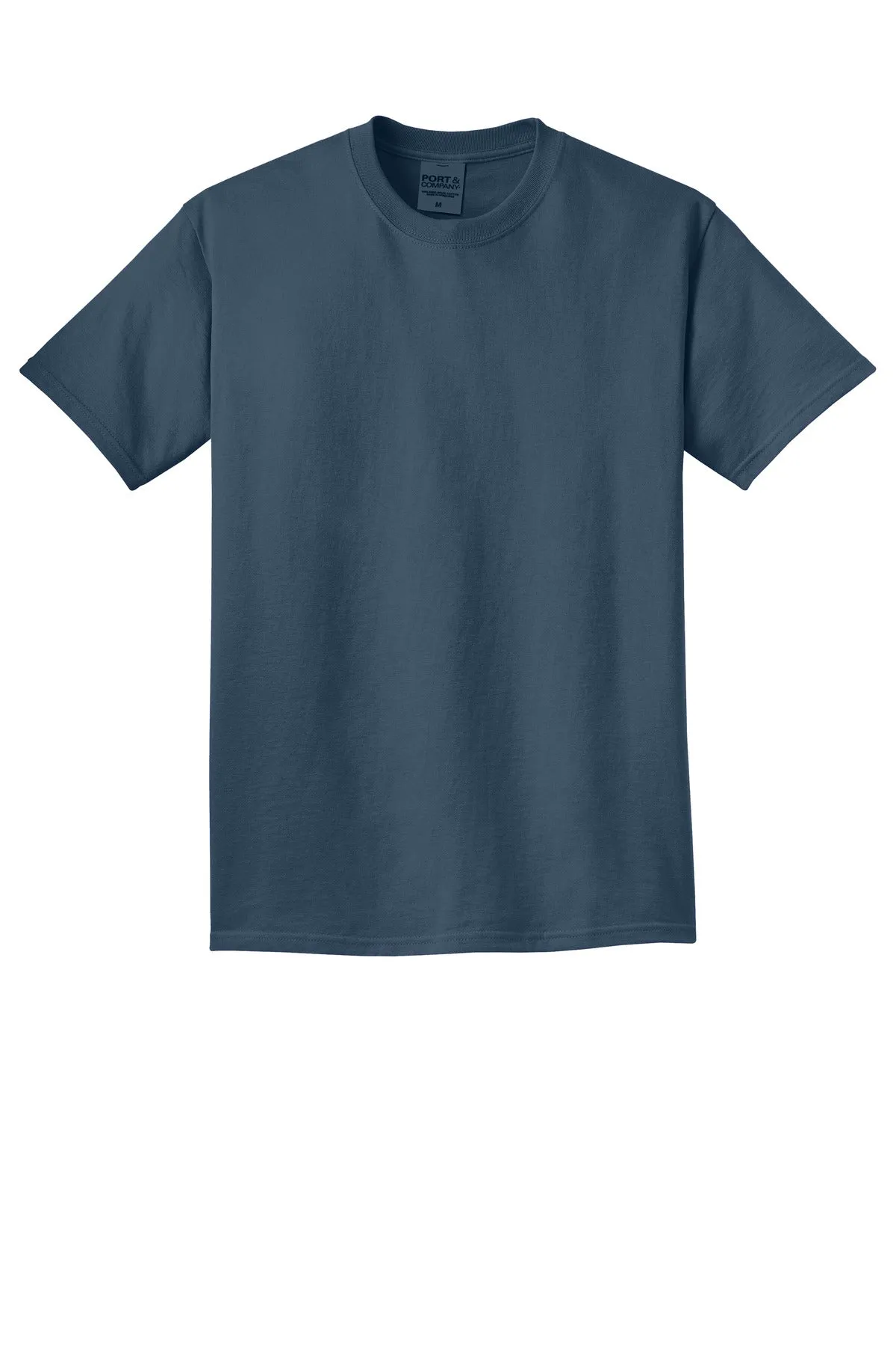 Port & Company Beach Wash Garment-Dyed Tee. PC099 Denim Blue