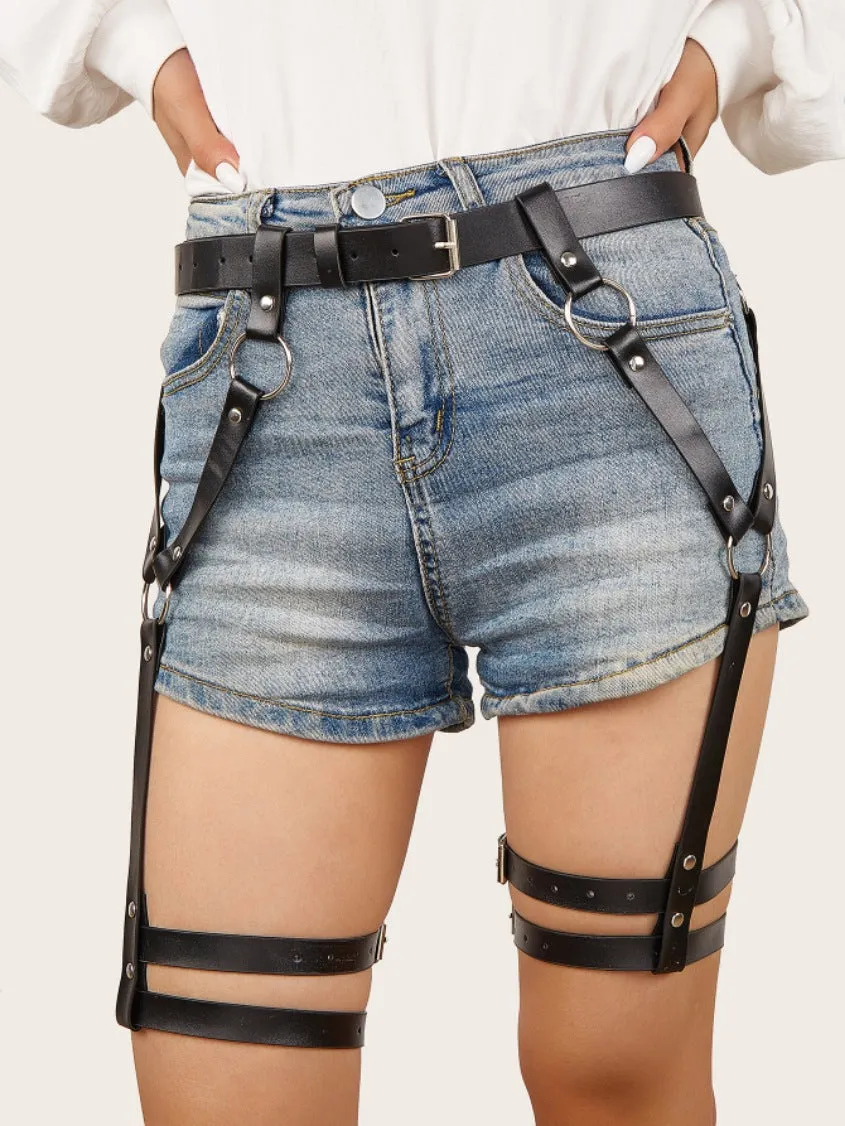 PU Harness Strap Set