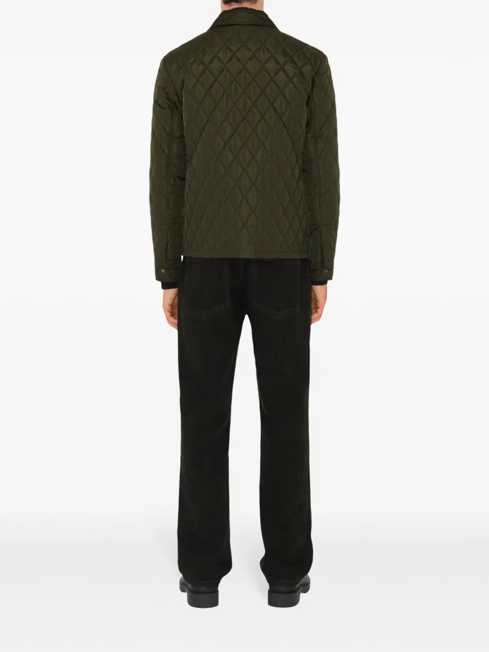 Quilted short jacket