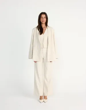 Reagan Blazer (Cream Marle)