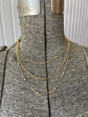 RESTOCK Dainty Gold Layered Necklace