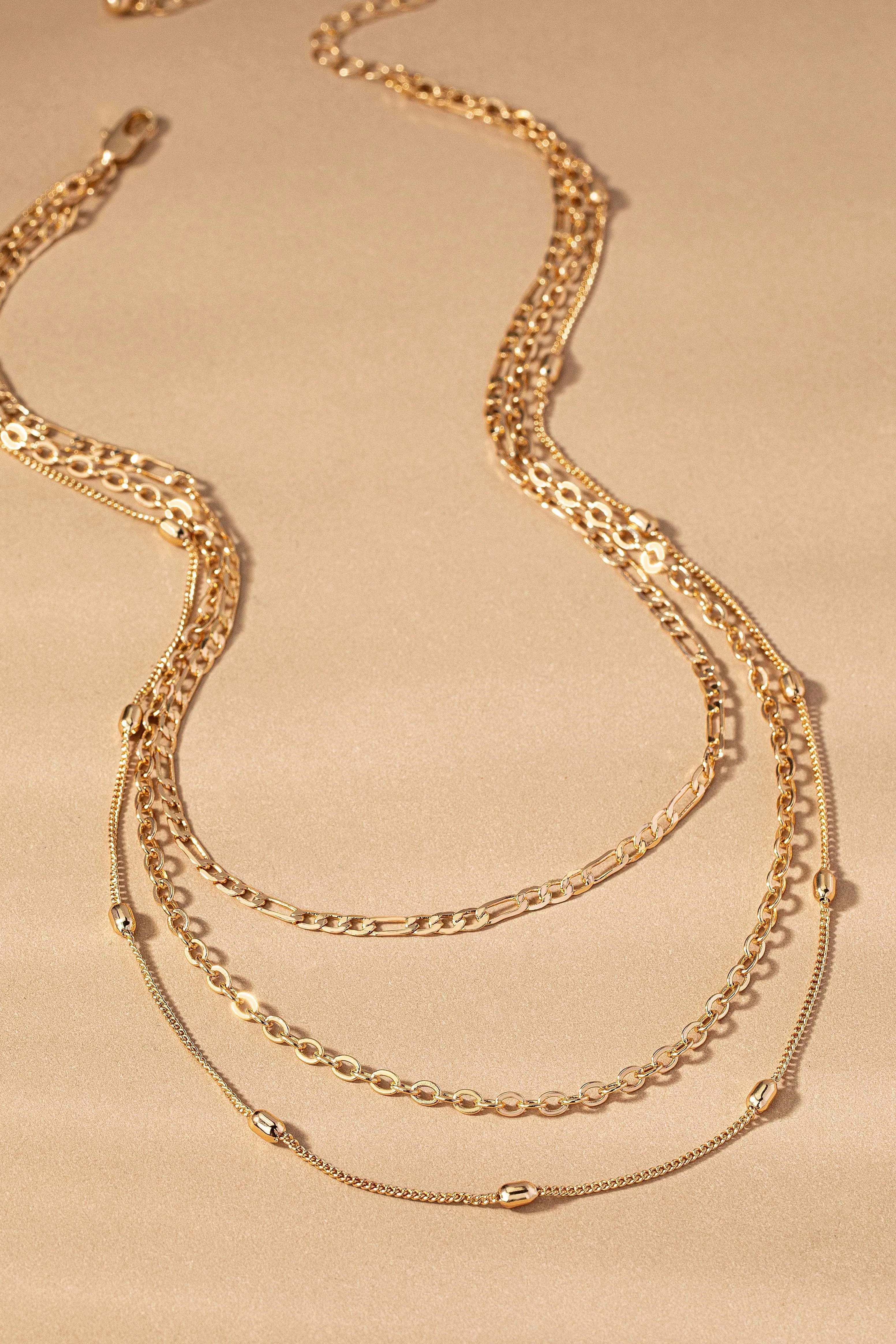 RESTOCK Dainty Gold Layered Necklace