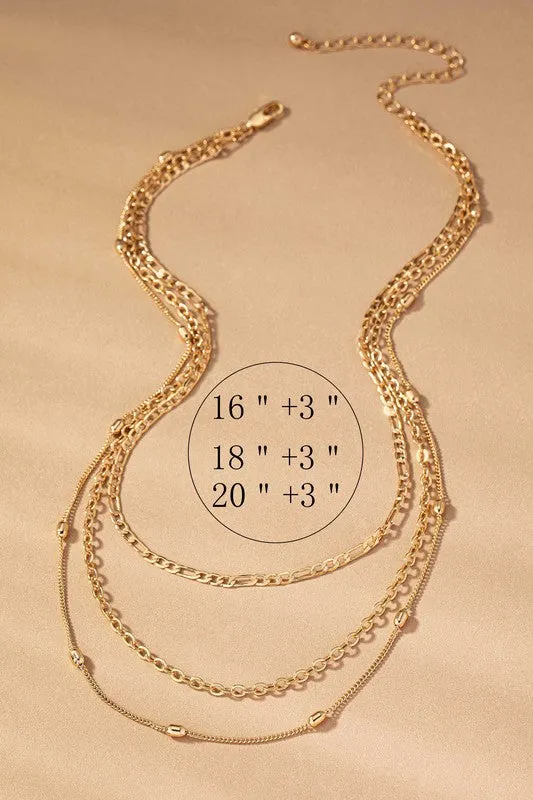 RESTOCK Dainty Gold Layered Necklace