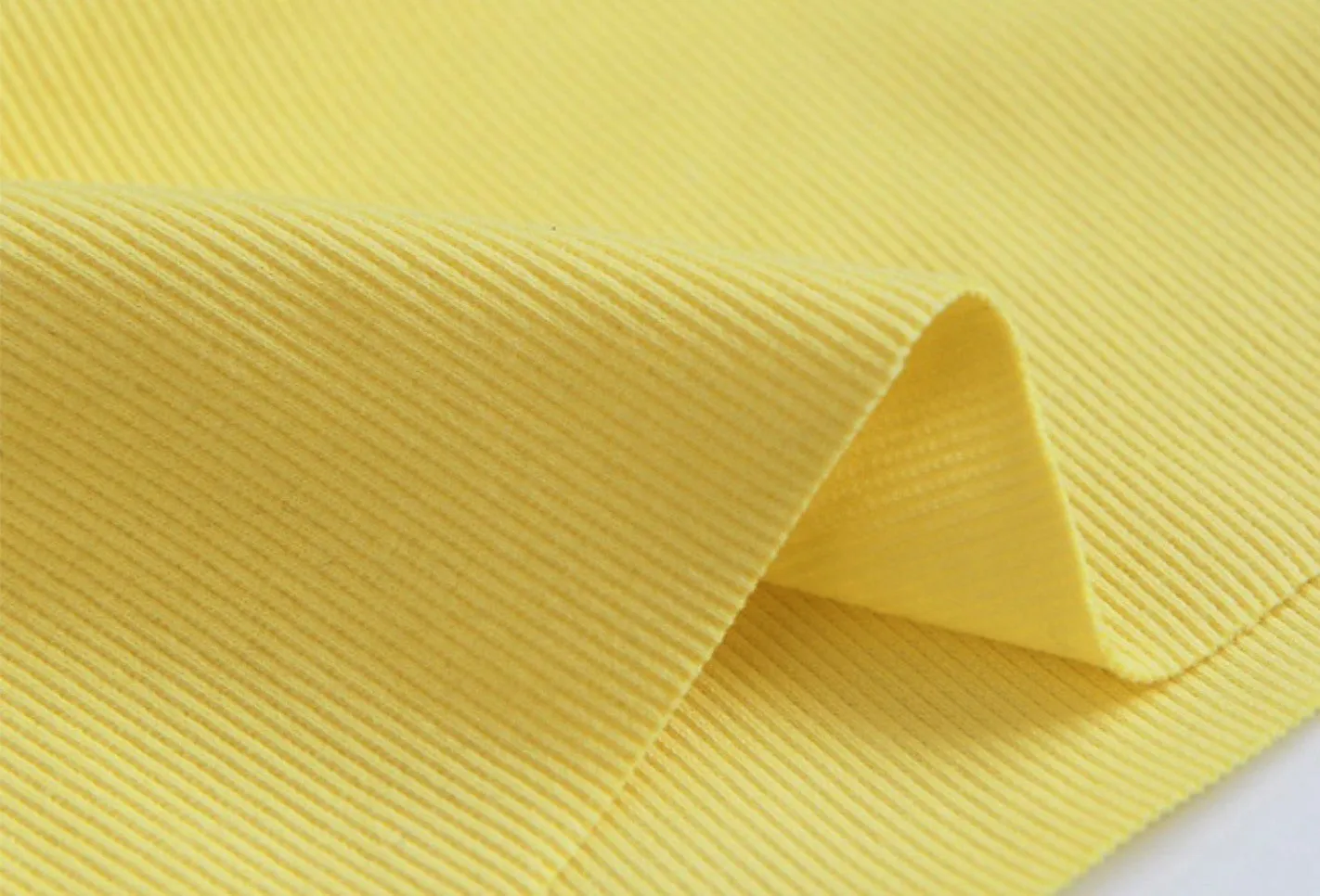 Ribbing Cotton Rib Knit Fabric, Binding Knit Fabric, Hem Fabric, Quality Korean Fabric - in 18 Colors  - 15 Inch Cut /41263