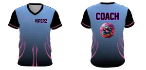 SAMURAI V Neck Warmup Shirt Design Your Own