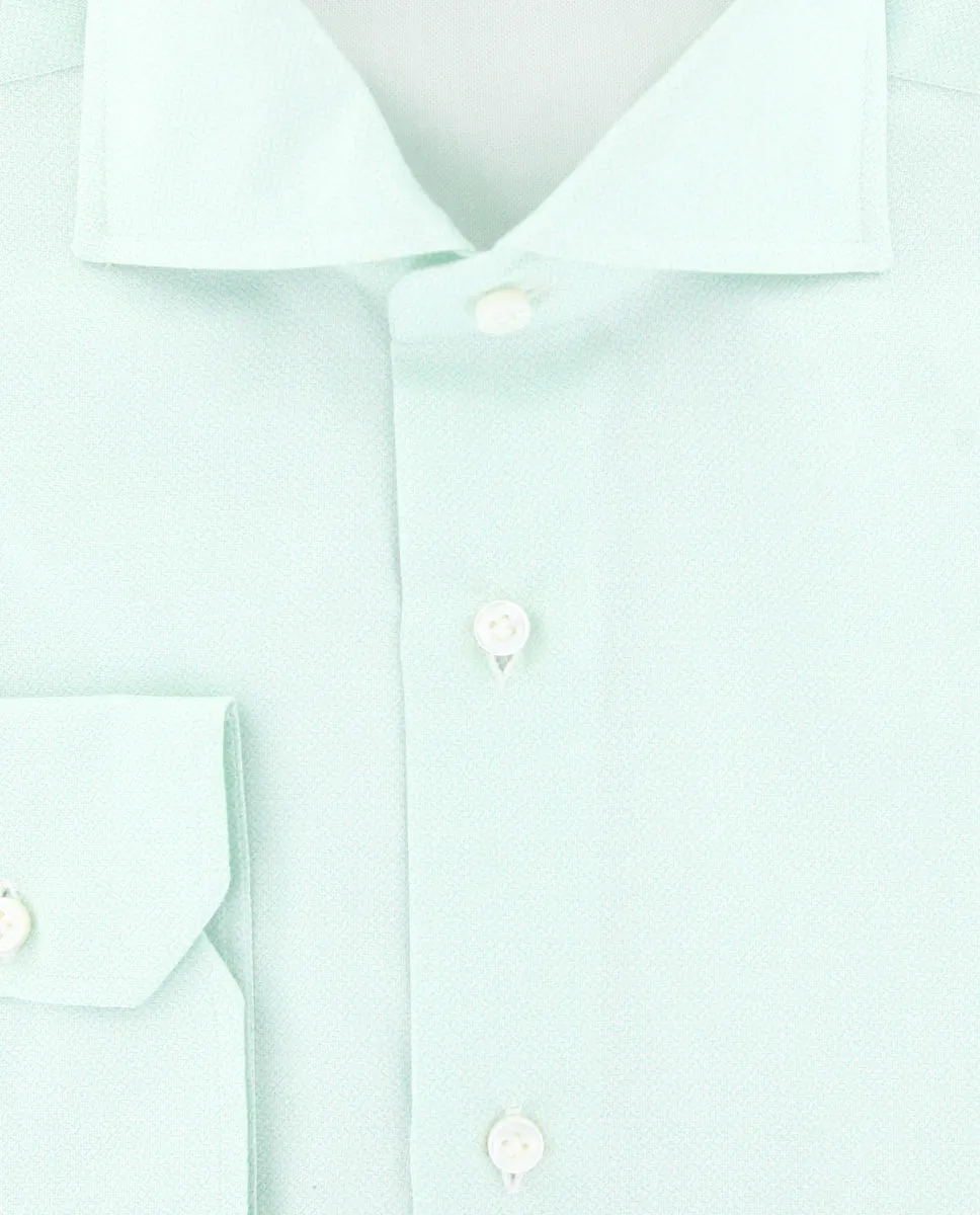 Sartorio Napoli Light Green Shirt - Slim