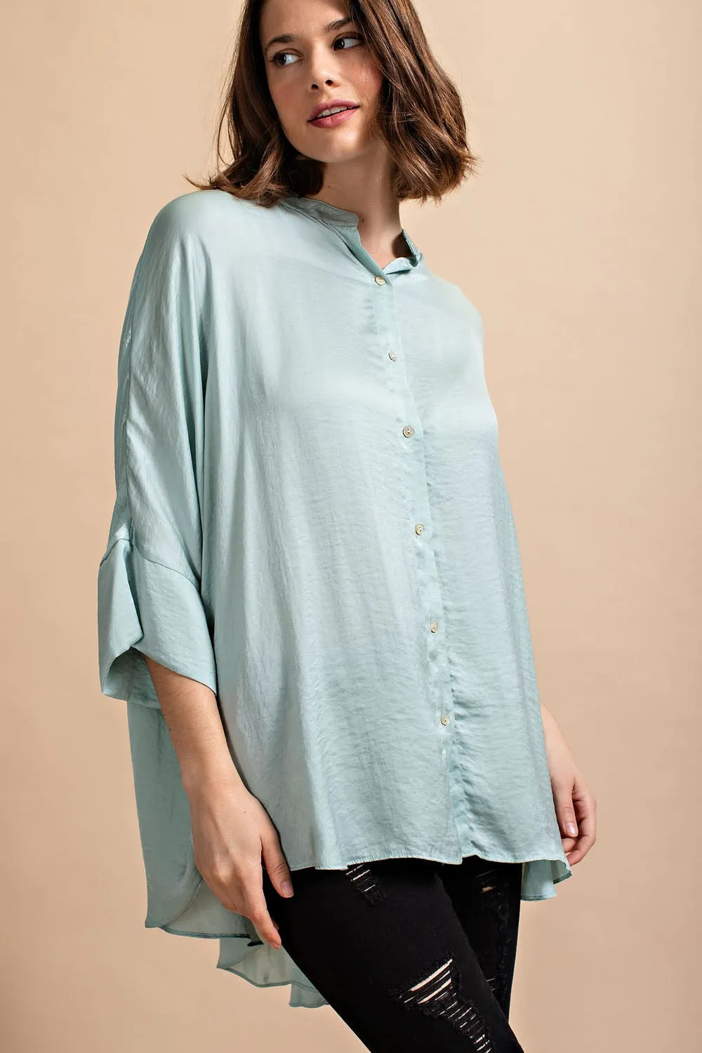 Satin Angel Top