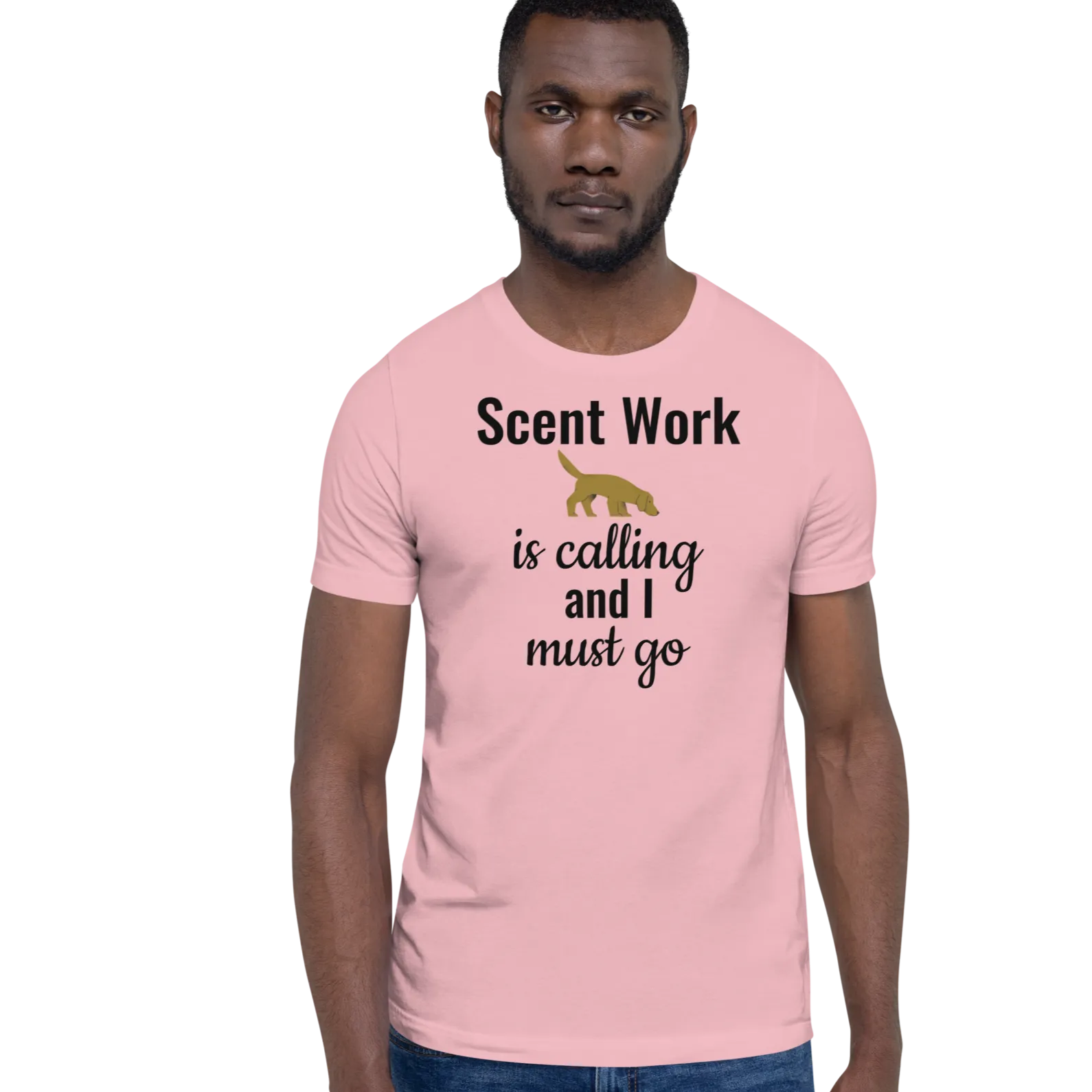 Scent Work is Calling T-Shirts - Light