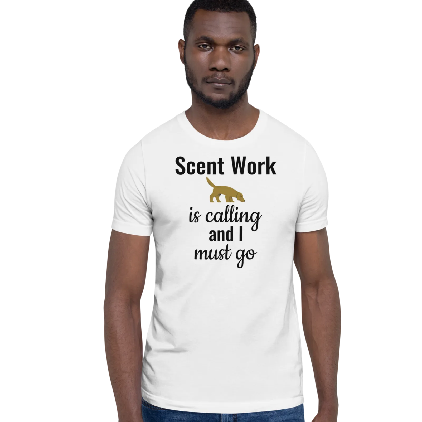Scent Work is Calling T-Shirts - Light