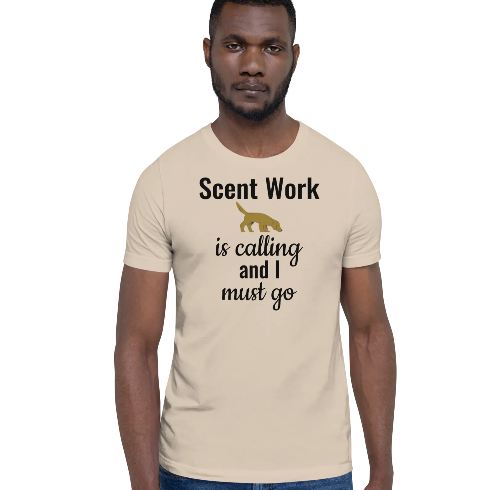 Scent Work is Calling T-Shirts - Light