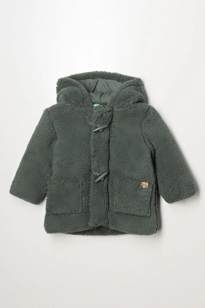 Sherpa Jacket Dark Green