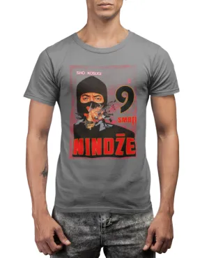Sho Kosugi 9 DEATHS OF THE NINJA Croatian Poster t-shirt