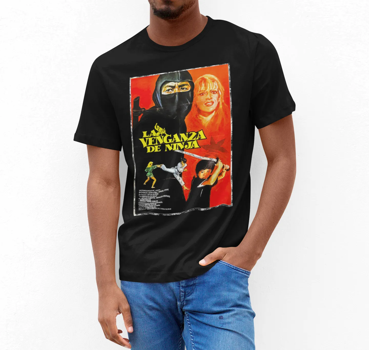 Sho Kosugi REVENGE OF THE NINJA MX Poster t-shirt