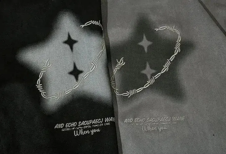 Star Pattern Graphic T-shirt