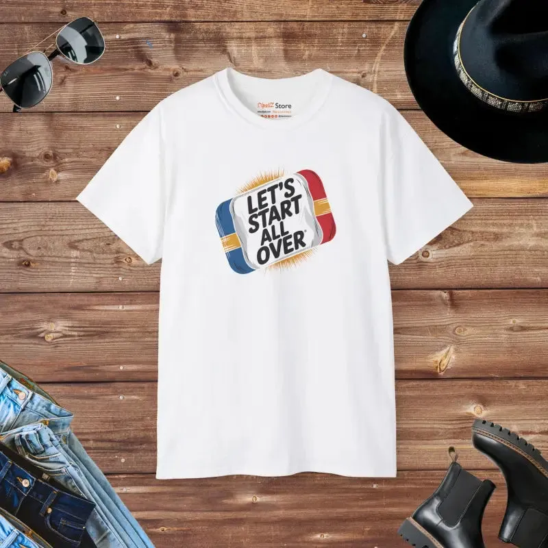 Start Fresh Unisex Ultra Cotton Tee for All Day Comfort