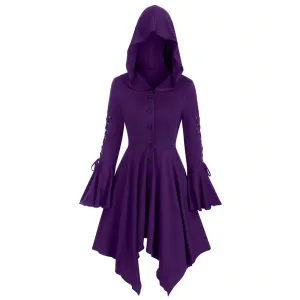 Steampunk hooded dress