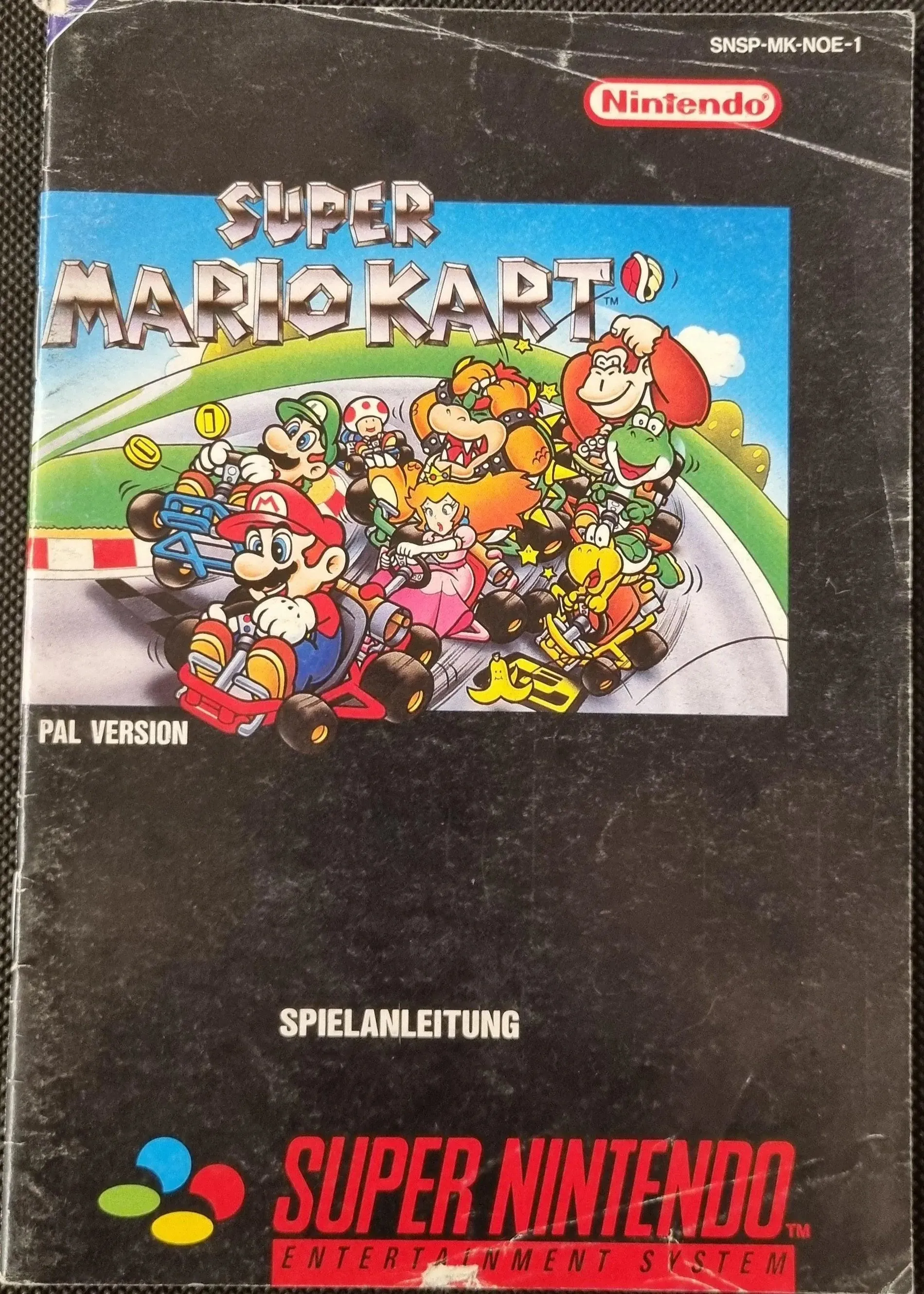 Super Mario Kart manual (NOE) (Slidt)